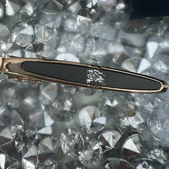 🔹️BURBERRYS🔹️ VINTAGE TIE PIN/ clip WITH CASE ✨️🖤 - Picture 4 of 9